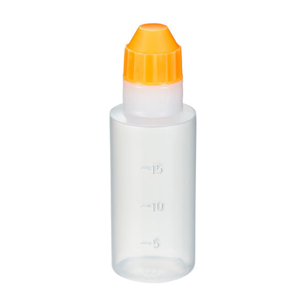 エムアイケミカル 点眼容器フレッシュ5号（滅菌済） 原色白/オレンジ 87250208 1セット（200本） 08-3025-12-08（直送品）