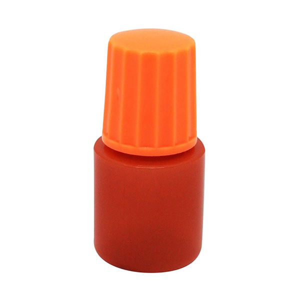 エムアイケミカル 点眼容器ノーベル1号（滅菌済） 茶/オレンジ 4511 1セット（500本:25本入×10袋×2箱） 08-3030-02-32（直送品）