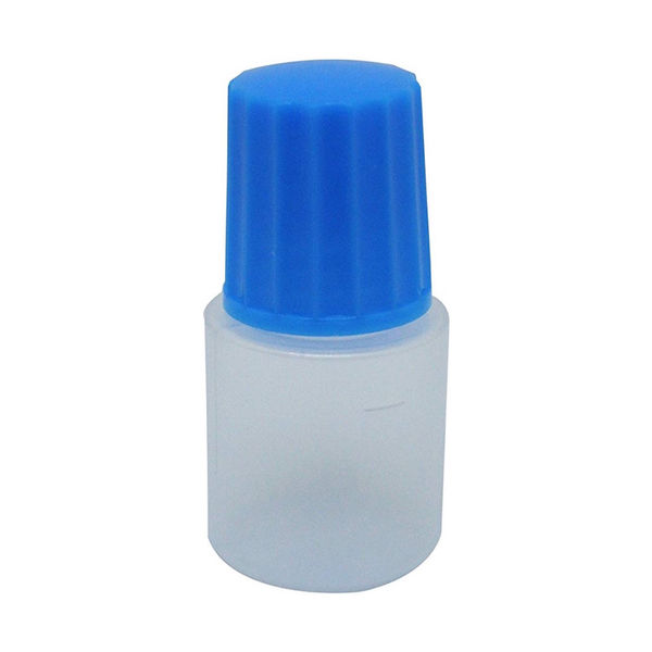 エムアイケミカル 点眼容器ノーベル3号（未滅菌） 原色白/青 4531 1セット（400本:100本入×4袋） 08-3030-03-01（直送品）