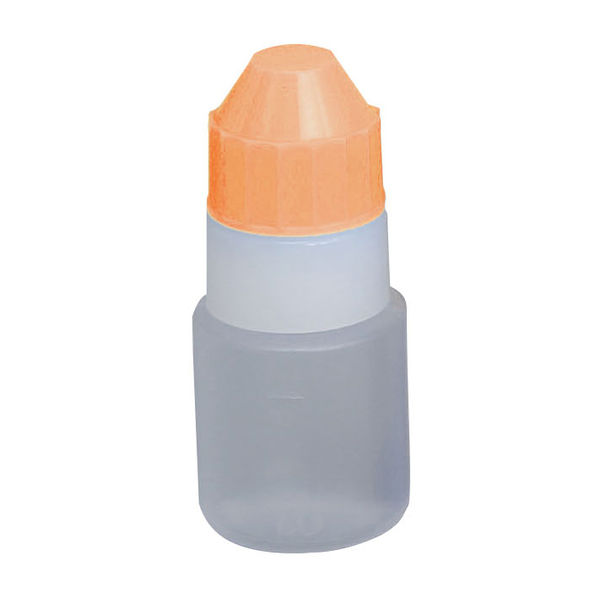 エムアイケミカル 点眼容器フレッシュ1号（未滅菌） 原色白/オレンジ 4611 1セット（400本:100本入×4袋） 08-3025-01-08（直送品）