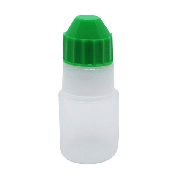 エムアイケミカル 点眼容器フレッシュ1号（未滅菌） 原色白/緑 4611 1セット（400本:100本入×4袋） 08-3025-01-03（直送品）