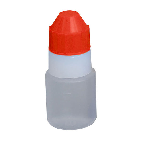 エムアイケミカル 点眼容器フレッシュ1号（未滅菌） 原色白/赤 4611 1セット（400本:100本入×4袋） 08-3025-01-05（直送品）
