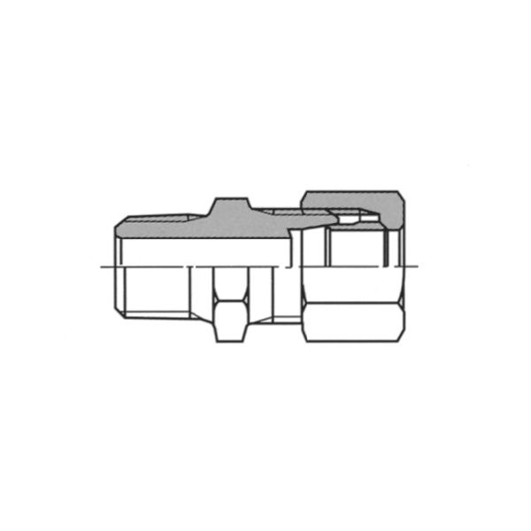 イハラサイエンス KC コネクタ （おす） KC20-R3/4-B-1 1セット（3個）（直送品）