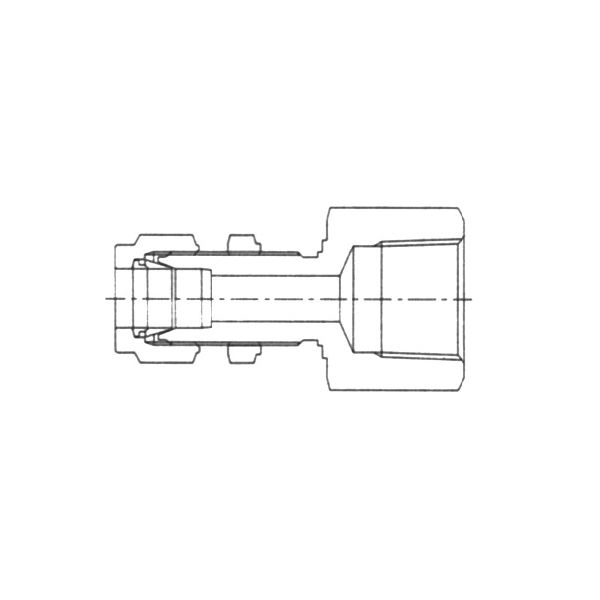 イハラサイエンス 配管継手 MDSS10M-R6-SS 1個（直送品）