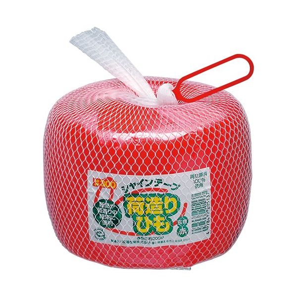 松浦産業　シャインテープ　玉巻　３００Ｒ　赤　3巻　（直送品）