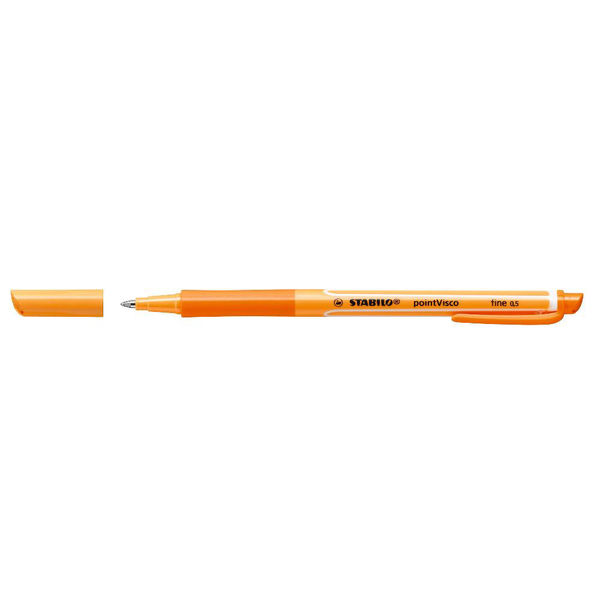 エトランジェ・ディ・コスタリカ ボールペン 水性ゲルインク STABILO ポイントビスコ 0.5mm オレンジ 1099-54 5本入り（直送品）