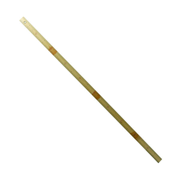シンワ測定 竹製ものさし　1m　ハトメ付 71773 1セット（10個入）