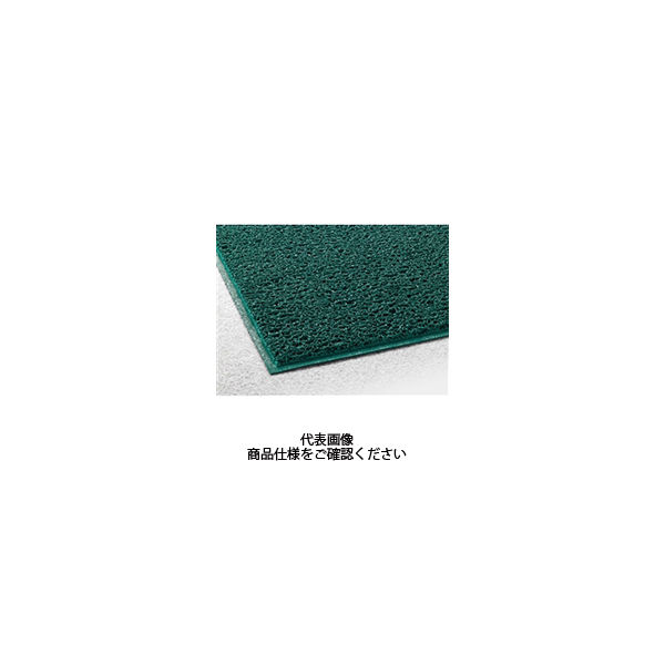 テラモト ケミタングル ハード 緑 90cm巾×6m ふちなし MR-139-055-1 1本（直送品）