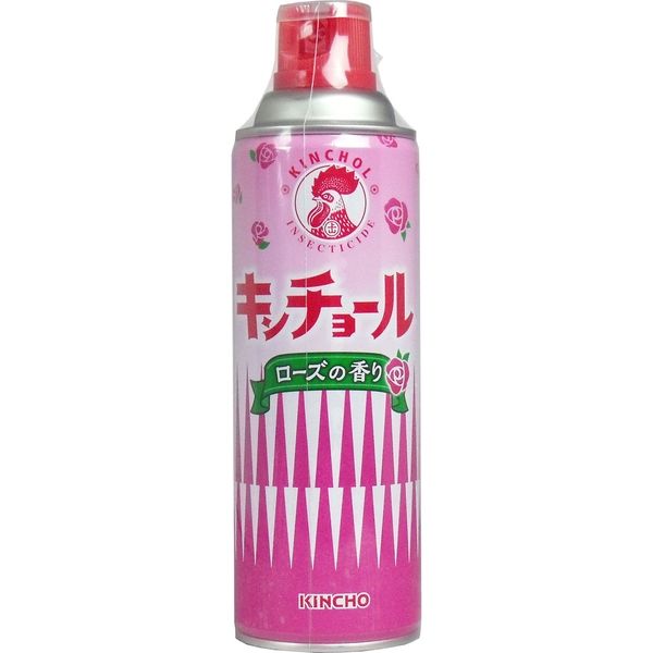 キンチョール ローズの香り 450mL　1個(450ml入)×10セット 大日本除虫菊（直送品）