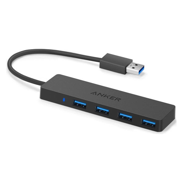Anker USBハブ Type-A×4ポート Ultra Slim USB3.0 Data Hub バスパワー 1個