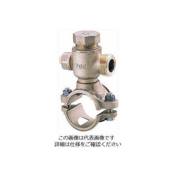 タブチ TBC形・サドル分水栓(ボール式) ポリエチレン管用 BXP-40X20 1個（直送品）