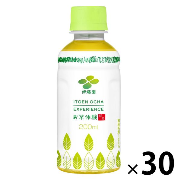 伊藤園 お茶体験 緑茶 200ml 1箱（30本入）【緑茶】