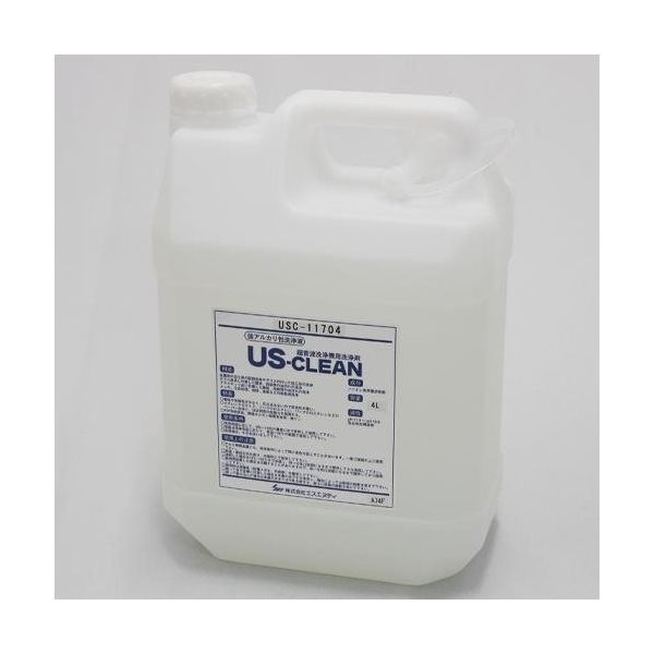エスコ 4.0L 脱脂洗浄剤・アルカリ性(超音波洗浄機用) EA115HK-22A 1個（直送品）