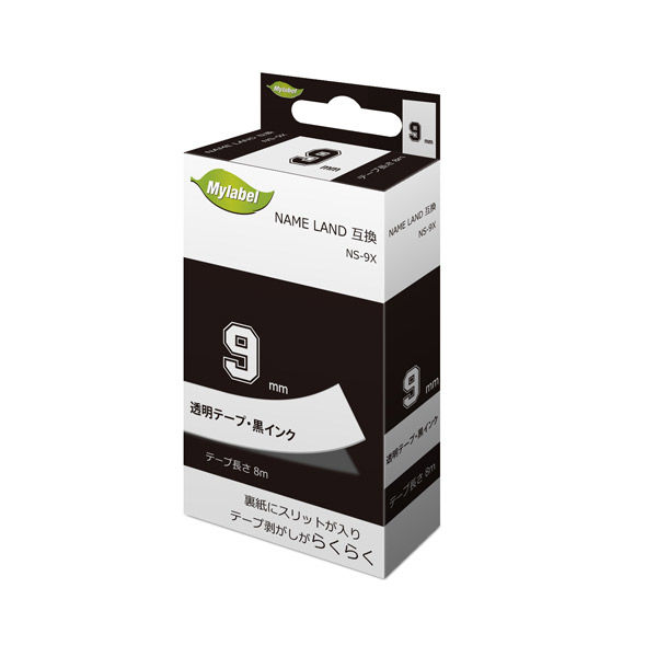 日本ナインスター ネームランド互換テープ XRー9X NS-9X 1セット(1個×5)