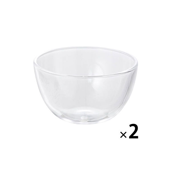 無印良品 ガラス豆鉢 約直径9.5cm 1セット（2個） 良品計画