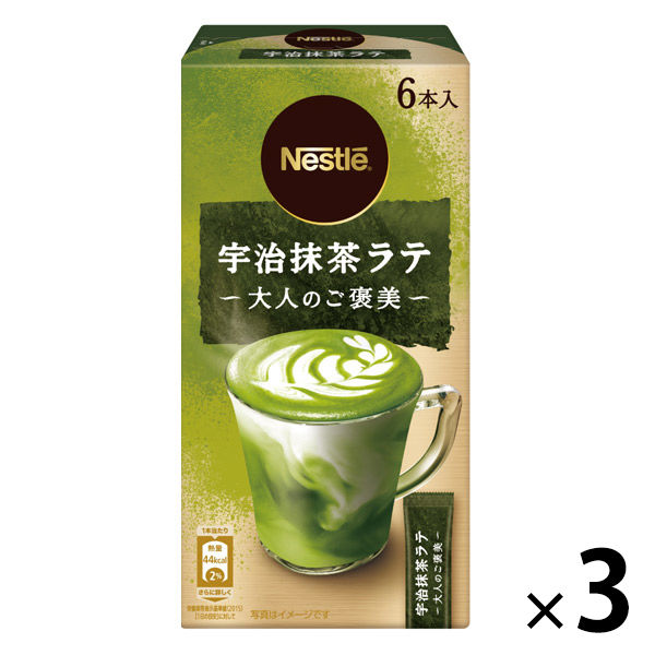 ネスレ日本 ネスカフェ ゴールドブレンド 大人のご褒美 宇治抹茶ラテ 1セット(18本:6本入×3箱)