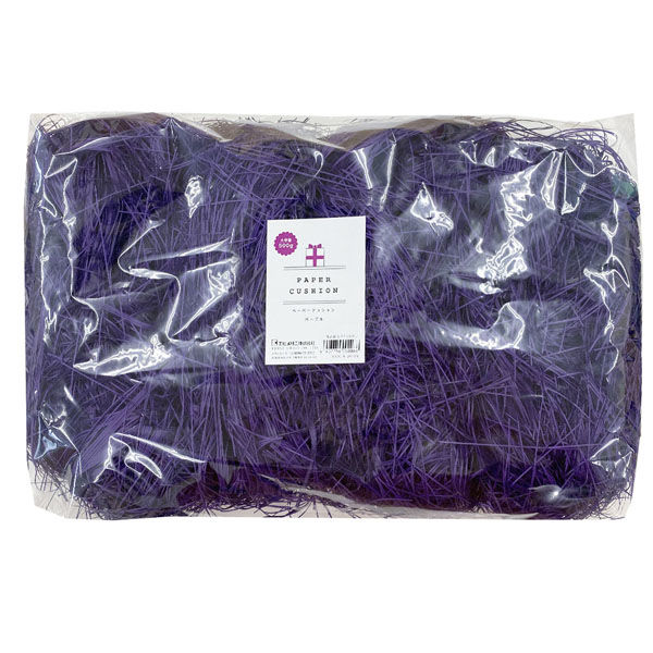 紙パッキン 500g 紫 PP500-PU 1袋 エヒメ紙工（直送品）