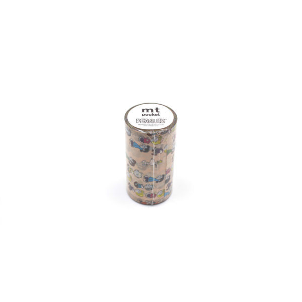 mt マスキング pocket Peanuts スヌーピー ダッシュ 幅75mm×5m巻 MTPOCT013 1個 カモ井加工紙（直送品）