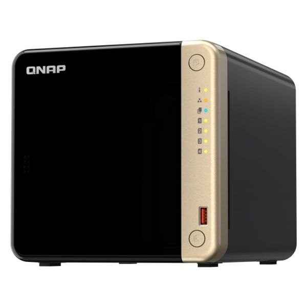 QNAP QNAP NAS 4ベイ HDDレス タワー型 TS-464-4G TS-464 1個（直送品）