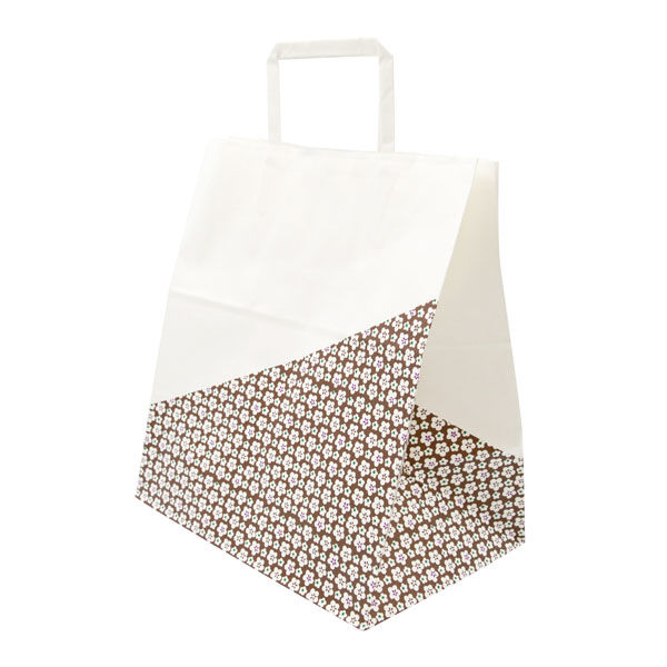 福助工業 紙袋　紙手提袋 ラッピーバッグNo.11 花林　300枚(50×6) 00112122（直送品）