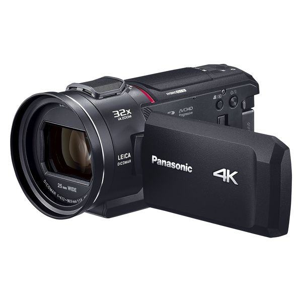 パナソニック デジタルビデオカメラ 4K HC-VX2MS-K 1台