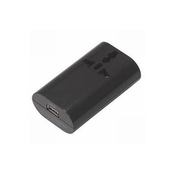 海外用マルチ変換プラグ USB付 ブラック HPM4BK ヤザワコーポレーション（直送品）