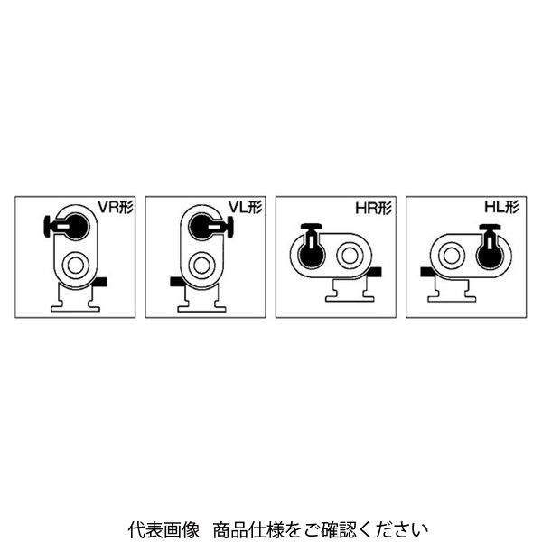 酒井製作所 無段変速機 TW・TWD型（ウォーム減速機付） TW-2-40-U-HR 1個（直送品）