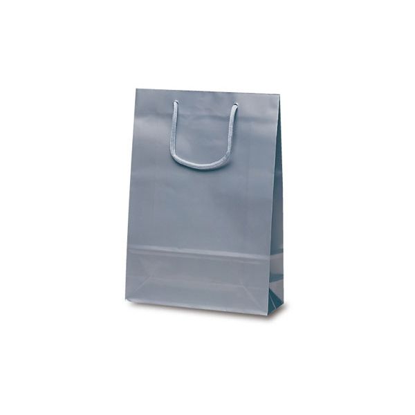 ベルベ 手提げ 紙袋 ナイスバッグ シルバー 1152 1包：50枚（10×5）（直送品）