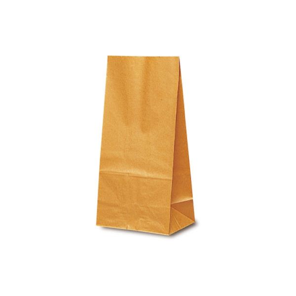ベルベ 雑貨 食品 紙袋 角底袋 鈴バッグ 16号 3016 1包：500枚（100×5）（直送品）