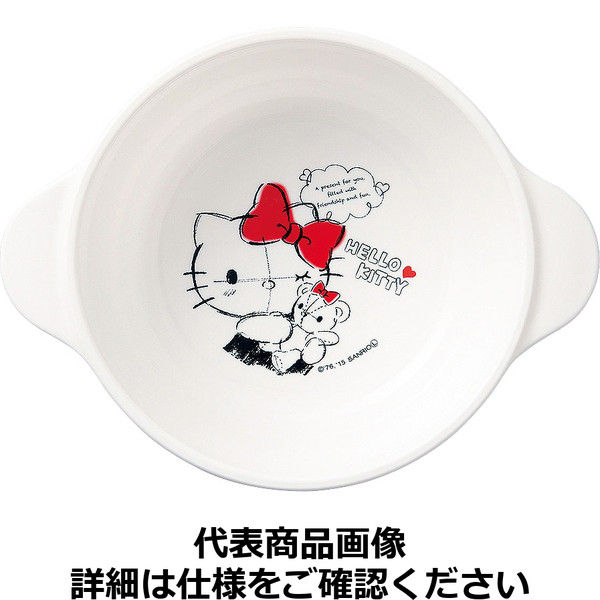 オーエスケー ポリプロピレンお子様食器「ハローキティ」スープ皿 CB-32 RHL8001（取寄品）