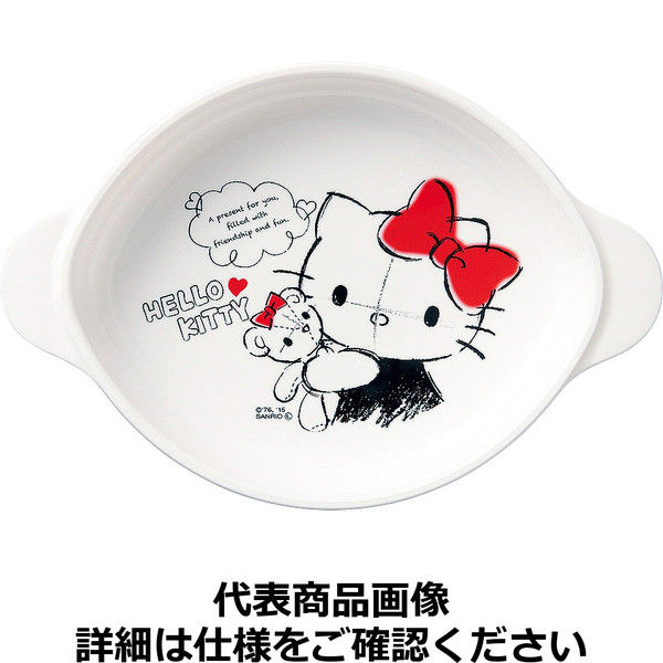 オーエスケー ポリプロピレンお子様食器「ハローキティ」小皿 CB-34 RHL8201（取寄品）