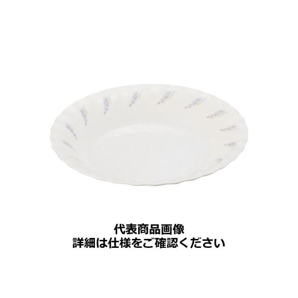 メラミン「ライブ」カレー皿M-719-LB RKL10 関東プラスチック工業（取寄品）