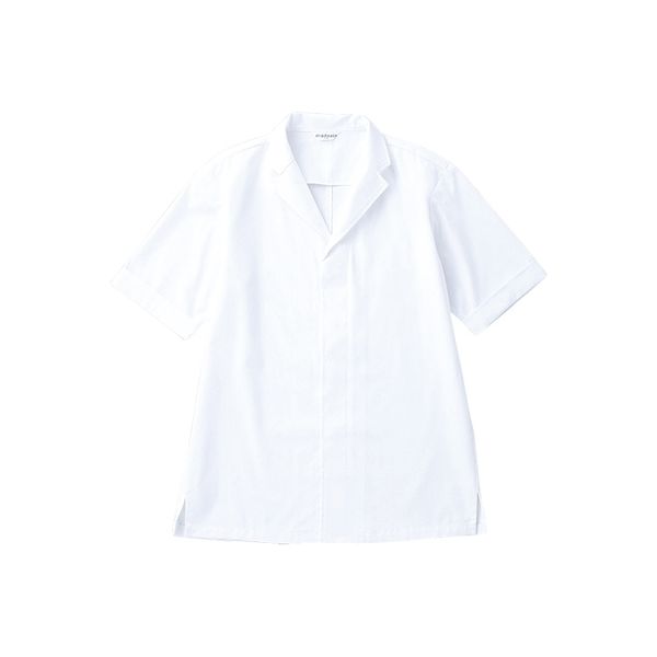 チトセ DN6854 白衣半袖（兼用） 3L DN6854_C-1白_3L（取寄品）