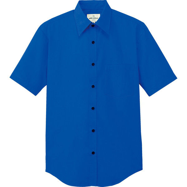 チトセ EP5963 シャツ（半袖）[兼用] 4L EP5963_C-31ブルー_4L（取寄品）