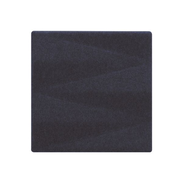 オカムラ ゴド 吸音パネル サンカク クロス張り ブラックベリー 450幅×50奥行×450高さ（mm） L982DF F013（直送品）