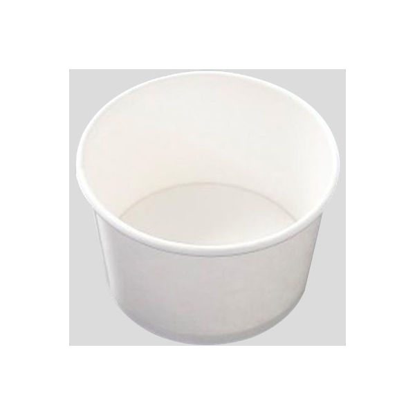 ケーピープラテック 紙製スープカップ KM75-150 本体 白 55975 1包：2000枚（50×40）（直送品）
