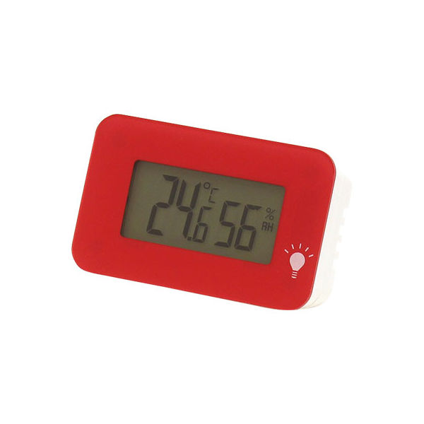 シュクレ・イルミー温湿度計 ピンク TD-8335 2個 エンペックス気象計（直送品）