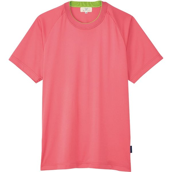 トンボ Tシャツ Tシャツ CR184 ピンクXライム SS 1枚（取寄品）
