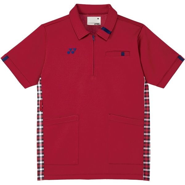 トンボ ポロシャツ ケアワークシャツ CY301 ストロベリーレッド×ネイビー 3L 1枚（取寄品）