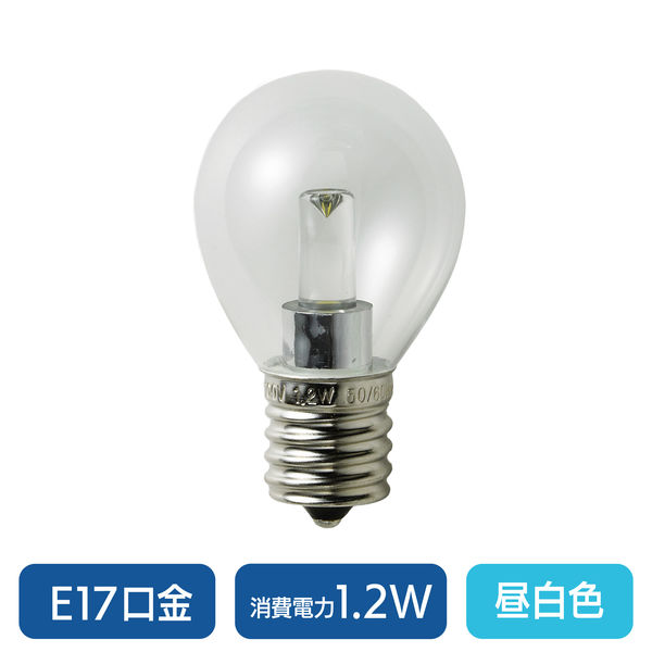 朝日電器 ＬＥＤ電球Ｓ形Ｅ１７　　　　　　　　　　 LDA1CN-G-E17-G455 1個