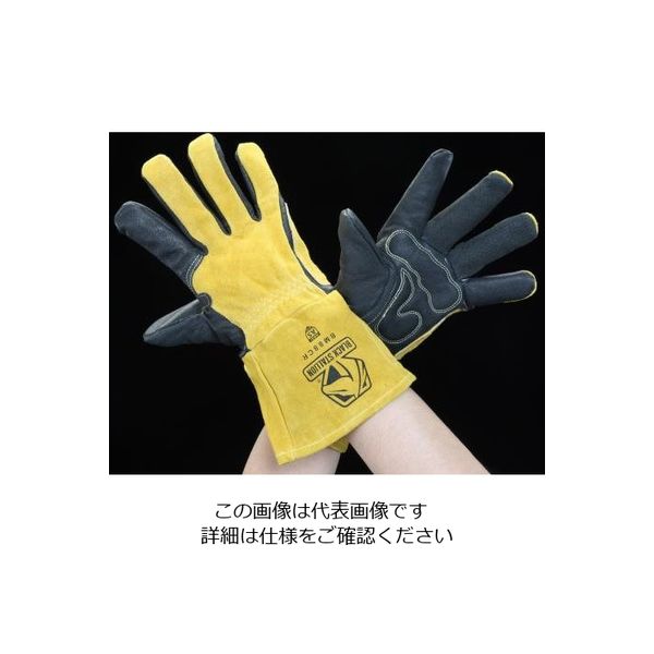 エスコ [L] 溶接用革手袋(耐切創) EA353AT-122 1双（直送品）