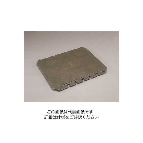 エスコ 894x750x40mm 樹脂製敷板(連結式/OD色) EA997RZ-60 1枚（直送品）