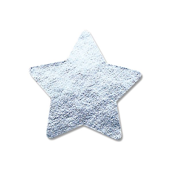 シモジマ ロールシール 星 銀 007067502 1セット（500片入×5）（直送品）