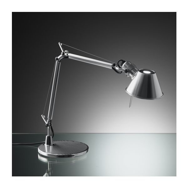 TOLOMEO MICRO LED TABLE SILVER アルテミデ（直送品）