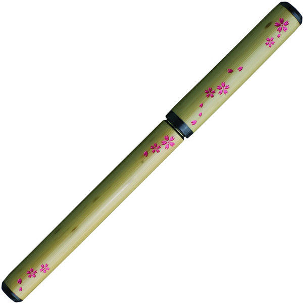 あかしや 天然竹筆ペン 桜/桐箱 AK3200MK-25（直送品）