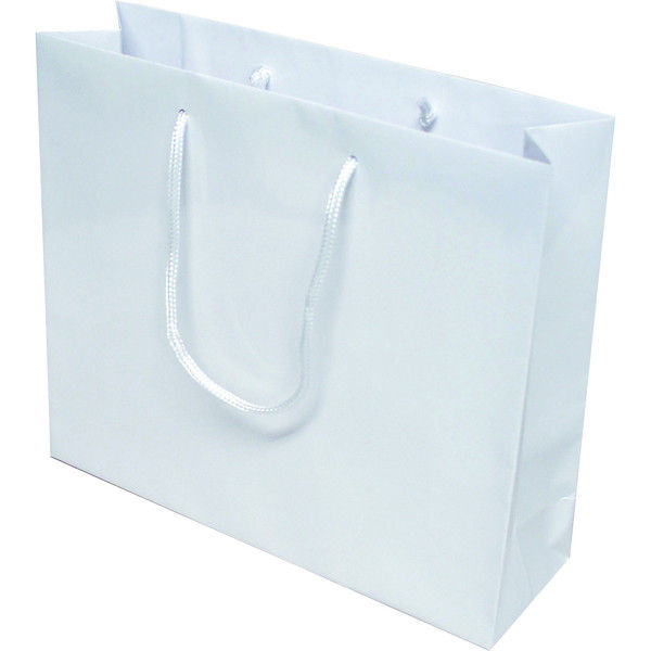 ヤマニパッケージ スレッガーバッグ白M YOH-191 1ケース（100枚：10枚袋入×10）（直送品）