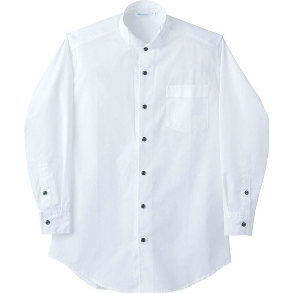 住商モンブラン MONTBLANC（モンブラン） ウイングカラーシャツ 兼用 長袖 白 S BS2561-2 1枚（直送品）