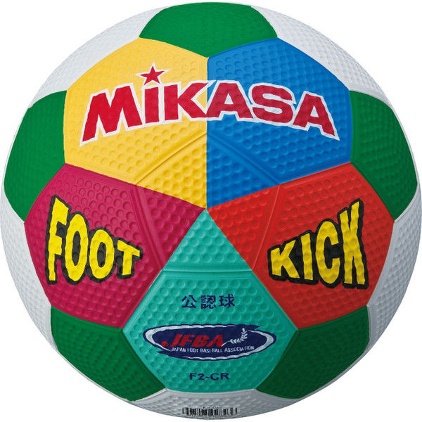 ミカサ】 小学生用 フット&キックベースボール 2個セット（日本フットベースボール協会公認球・直径約20cm・重量約330g ゴム素材） F2-CR（直送品）