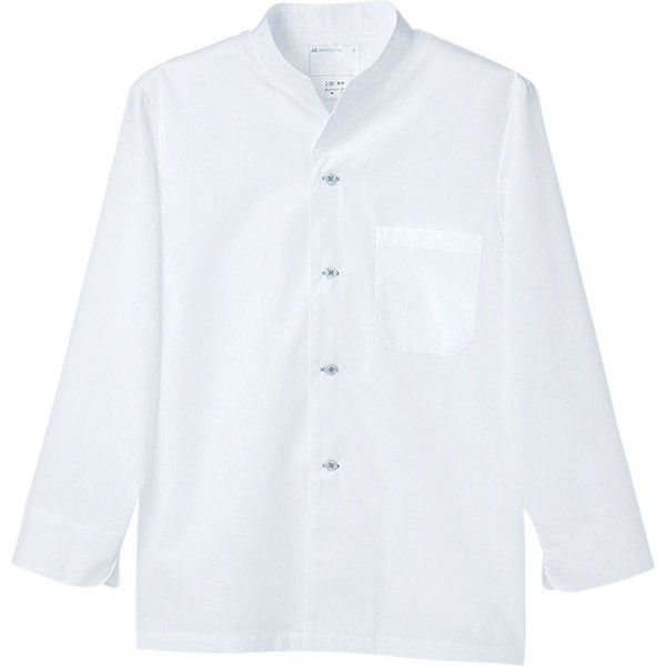 住商モンブラン MONTBLANC（モンブラン） 調理シャツ 兼用 長袖 白 L 2-341 1枚（直送品）