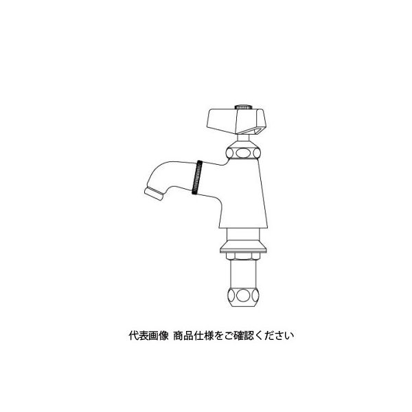 LIXIL Aハンドル 吐水口回転式立水栓(水用) LFー1RA LF-1RA 1個（直送品）